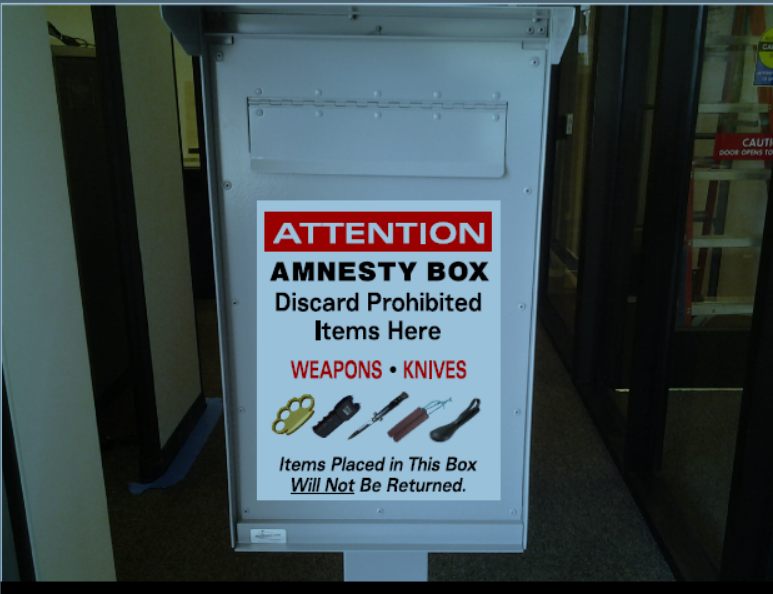 Combatting Healthcare Workplace Violence with People and Weapons Screening, slide 0