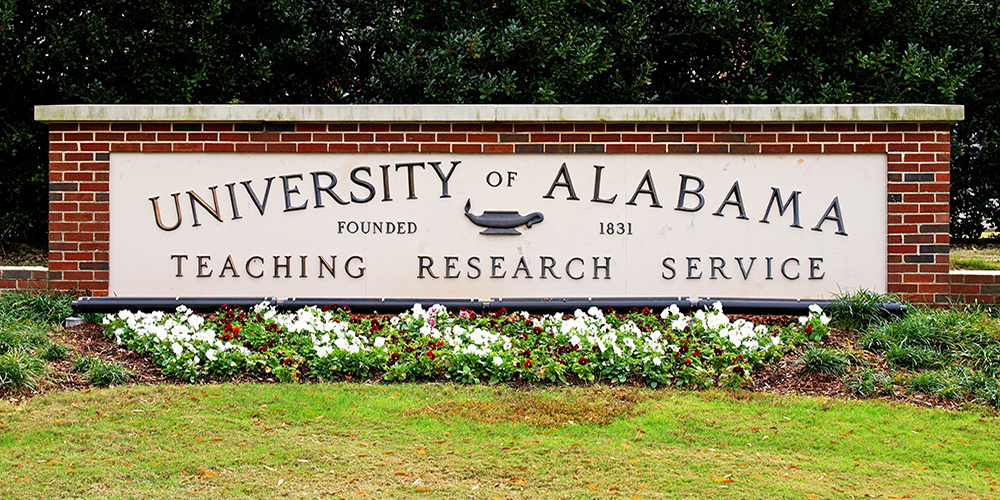 University of Alabama covid