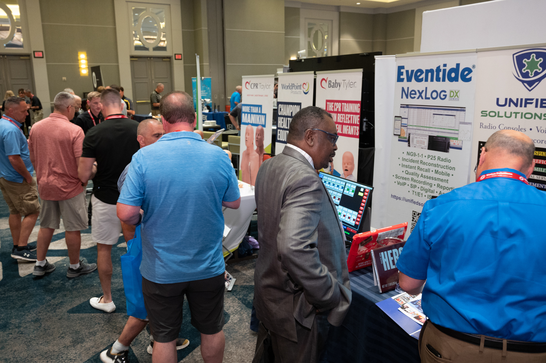 Sights & Sounds from the 2022 Campus Safety Conference East Sponsor Showcase, slide 7