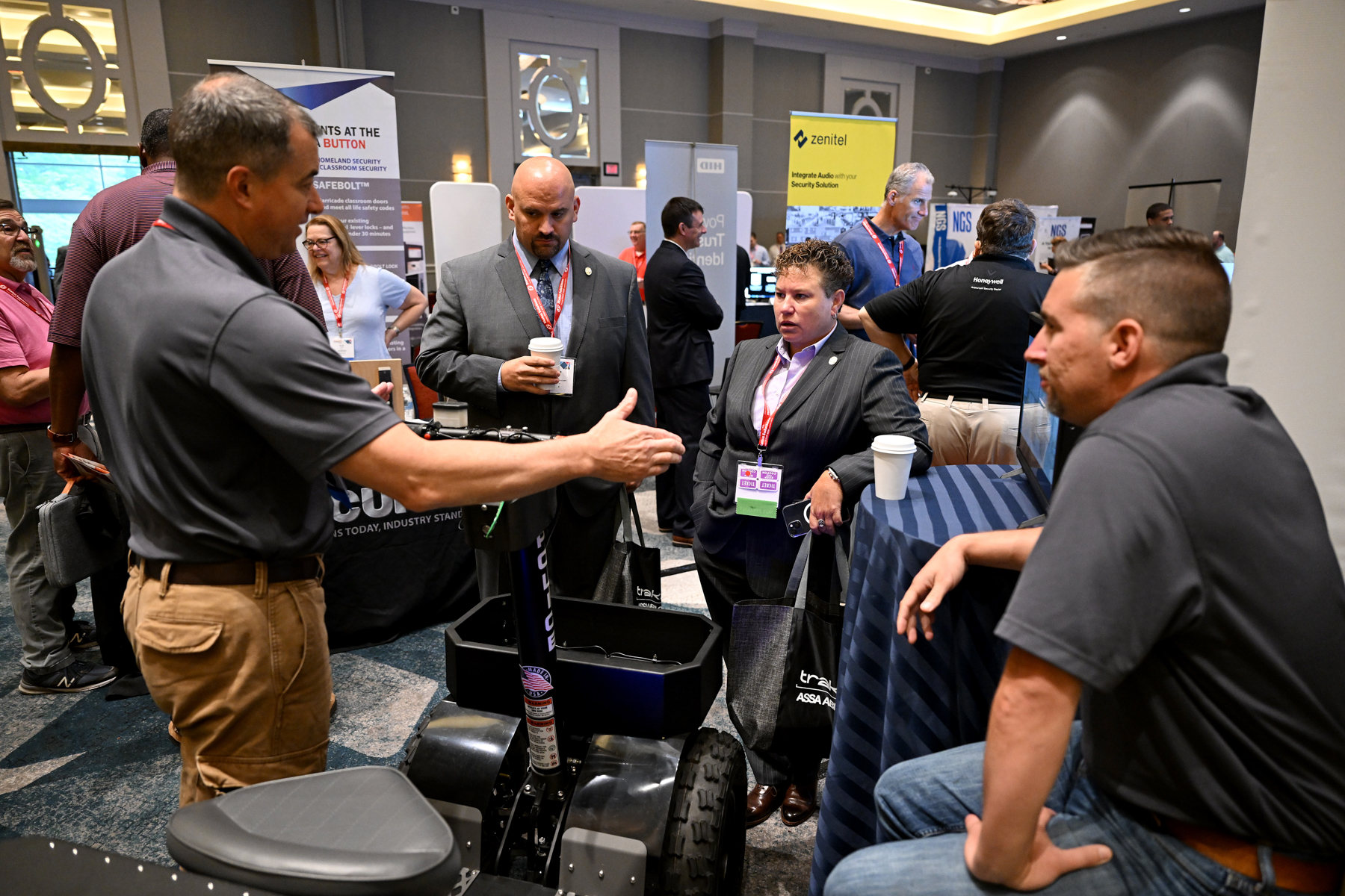 Sights & Sounds from the 2022 Campus Safety Conference East Sponsor Showcase, slide 6