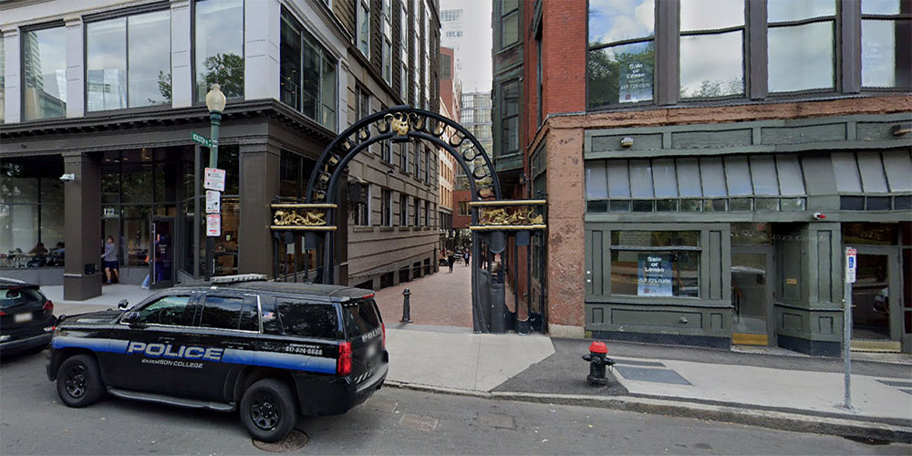 Emerson College Pro-Palestinian encampment